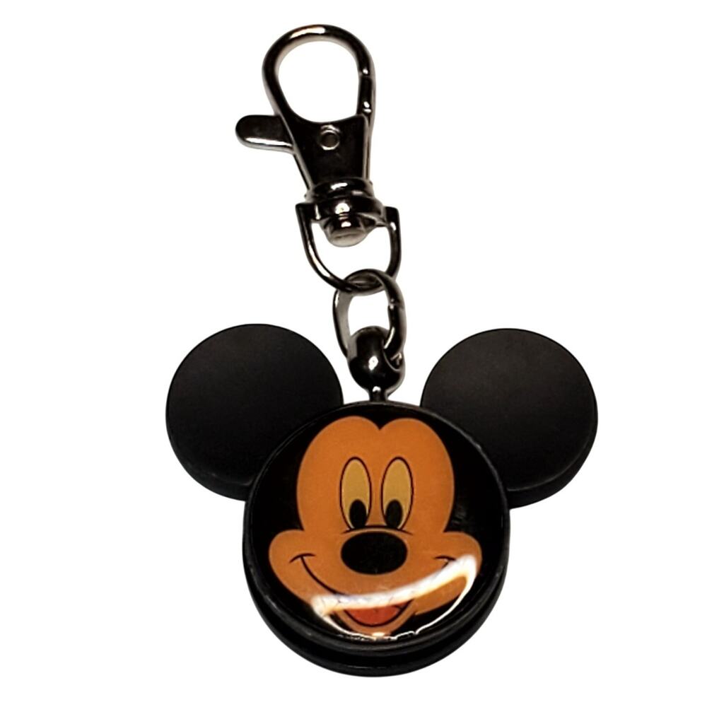 Mickey Mouse Keychain No Key Rings 3.5"